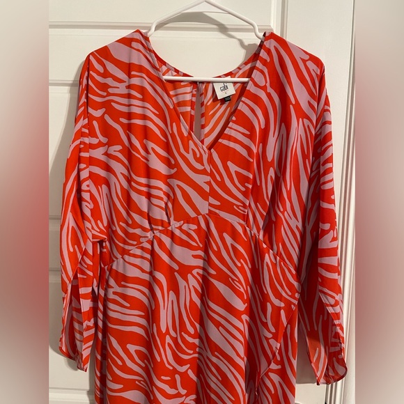 Cabi Saunter Maxi Dress Socialite Print Size Small - Picture 4 of 7